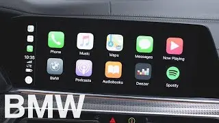 Подключите iPhone через Apple CarPlay&nbsp;&mdash; Видеоинструкции BMW
