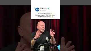 Santos, do Programa do Ratinho, conta uma hist&oacute;ria pra l&aacute; de inusitada 😂💍