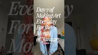 Day 7 of making art everyday for the month of January: Graphic design #30daysofart #creative #artist