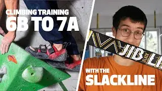 Improve your climbing skills by slacklining!