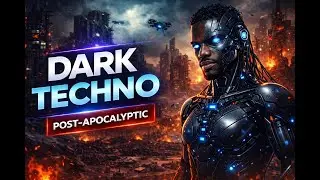 DARK TECHNO ⚠️ Post-Apocalyptic Night Drive | Futuristic Cyber Beats