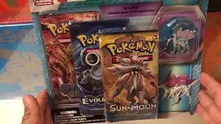 Pokemon Suicune 3-pack blister opening
