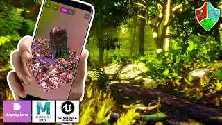 3D SCANNING With Your PHONE - to create a GAME LEVEL | Display.Land // Maya // UE4