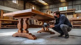 Basic Woodworking Skills - From Raw Wood To Luxurious Family Dining Table