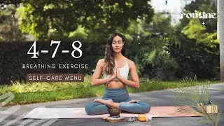 4-7-8 Breathing Technique Exercise Timer | Self- Care Day Routine Menu
