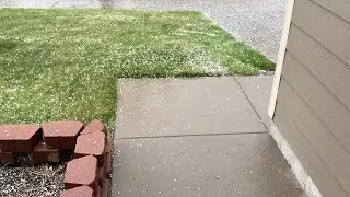 Hailstorm in Denver, Colorado Jun 4 2025