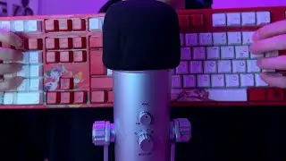 ASMR | Keyboard Taps, Tissue Crinkles & Scratching 🎧✨