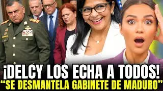 💥&iexcl;HACE 1 MINUTO!💥 DELCY DESMANTELA EL GABINETE DE MADURO MIENTRAS &Eacute;L SE PUDRE EN PRISI&Oacute;N