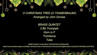 O Christmas Tree (O Tannenbaum!) - Brass Quintet