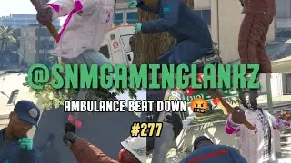 #277 GTA V ONLINE : ROCKSTAR EDITOR, AMBULANCE BEAT DOWN 🚑🤬🎥🎬 @SNMGAMINGLANKZ @gamewithstan 