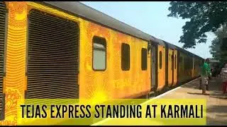 Luxury Interior view of Tejas Express.