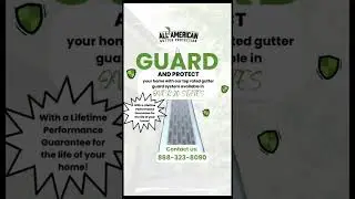 We offer professional top quality gutter guard installation in one day #gutterguards #gutters