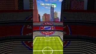 Minecraft | How to Allianz Arena - Part 4 🔴⚽🏟️  #minecraft #minecraftshorts