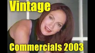 Vintage 00s Commercials - 2003, J-Lo, Milla Jovovich, NSync, Everclear, KryptoLight (!), Got Milk?