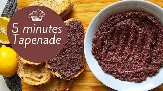 How to make Tapenade 🇫🇷 🫒