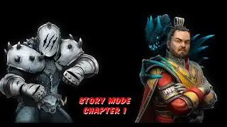 Emperor vs Ironclad: Epic Showdown! | STORY MODE | C-1 | #🌟🌟sfa4 #games #shadow fight 4.