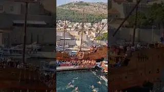 The Dubrovnik Wild League is the largest amateur water polo championship in the world. #croatia