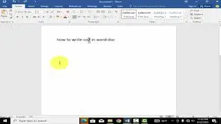How to write co2 in word doc