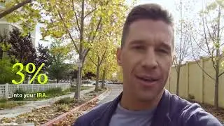 A.J. Kirsch in a Robin Hood Gold commercial (selfie, 2025)