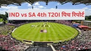 Ind vs South Africa 4th t20I match . Pitch report , toss, match result . #t20 #cricket #indvssa