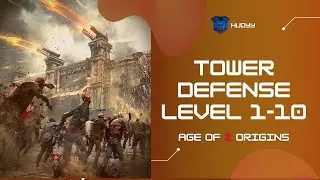 Tower Defense GUIDE - NORMAL, levels 1-10 Age of Z Origins, AoZ