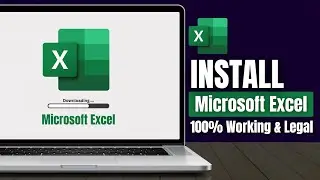 How to Download Install & Activate Microsoft Excel on Windows 10/11 | Excel in PC/Laptop