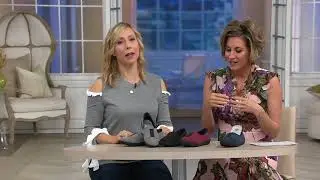 CLOUDSTEPPERS by Clarks Slip-On Shoes - Ayla Band on QVC