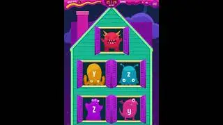 MONSTER MANSION MATCH - LETTER MATCH such 