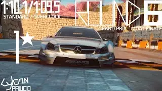 Asphalt Legends - Grand Prix - AMG C63 - Round 6 (Moat Finale) - 1:10.120 1* / 1:09.536 1* OC