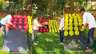 Roll the dice and pop the balloon || Village Avengers