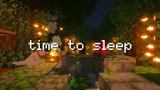 close your eyes and try to sleep... (minecraft music/C418, soft rain & ambience)