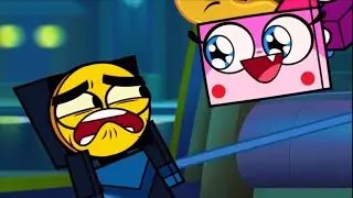 Unikitty characthers (mainly master frown) being REALLY dramatic
