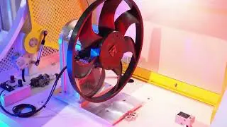 JP: Automotive Cooling Fan Balancing Machine