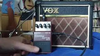 Brian May Sound mit dem Boss Combo Drive BC-2