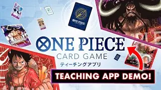 TRYING OUT LUFFY VS KAIDO ON THE TEACHING APP! - ONE PIECE CARD GAME