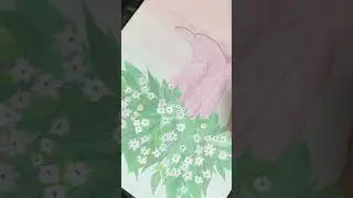 Boot full of floral#art #painting #canvas #pink #drawing #boot#floral #green @nooshinart