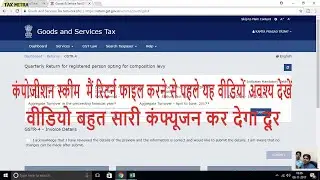 IMPORTANT INFORMATION ABOUT GST RETURN GSTR 4