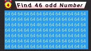 【Easy, Medium, Hard Levels】Can you Find the Odd Letter in 10 seconds?#05