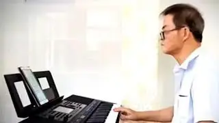 电子琴音乐《一首吉祥的歌》#电子琴演奏 #DJ #一首吉祥的歌