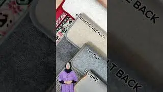Tren-D-Rugs Karpet Jumbo Polos & Motif Anti Slip - Jute - Felt - Action Back NMs NM's nmsindonesia