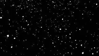 Snow falling overlay 1 hour