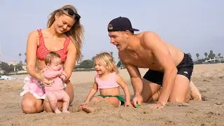 Taking our Daughter to the Beach for the First Time