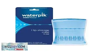 Waterpik Convenient Hygienic Sturdy Storage Case for Replacement Tips No Tips Included