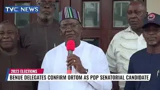 Benue Delegates Confirm Ortom As PDP Senatorial Candidate