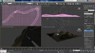 3DSMax Tutorials: Making Road with mountain ( Animation ) Pt. 3