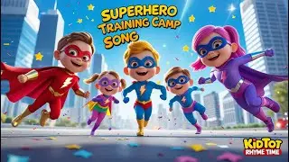 Superhero Training Camp Song 🦸 | Fun Exercise & Dance for Kids