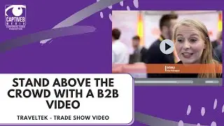 Trade show Stand Marketing Video for TravelTek.