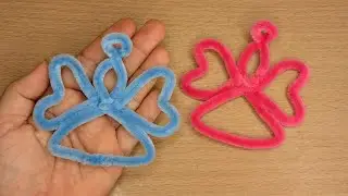 🎄 DIY Pipe Cleaner Angel Ornament &ndash; Simple & Adorable