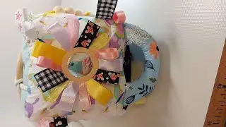 Baby sensory activity cube
