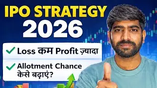 Top IPO Strategy For 2026 - Don't Make These Common Mistakes | trade with toyash 